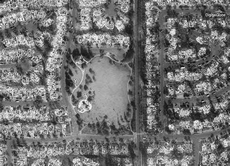 Satellite images reveal the devastation of the California fires ...