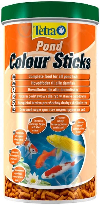 ᐉ Корм Tetra Pond Colour Sticks 1 л (субпродукты растительного ...