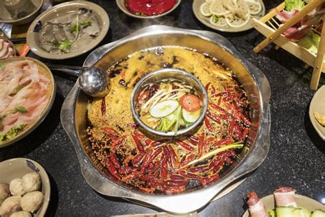 Delicious Spicy Sichuan Hot Pot Stock Photo Image Of Function Lifestyle 102131794