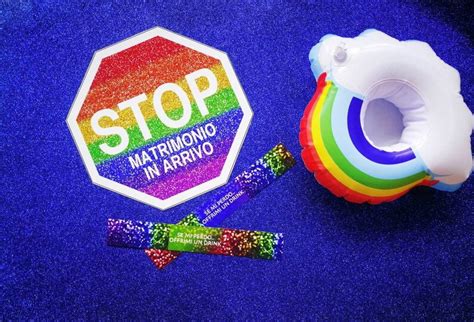 Cofanetto Arcobaleno Matrimonio Gay Addio Al Nubilato Gay Addio Al Celibato Gay Addio
