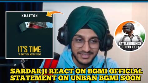 Sardarji React On BGMI Coming Back In India Sardarji React On