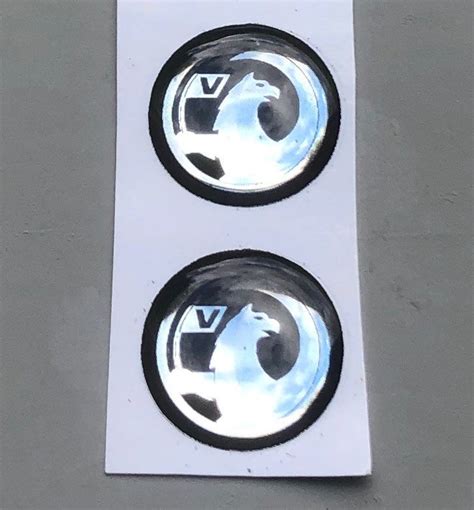 2pcs Vauxhall Sticker Badge Emblem Logo 14mm Car Key Emblem | Etsy