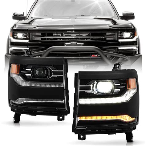 Buy ACANII For Factory LED Type 2016 2018 Chevy Silverado 1500 LED