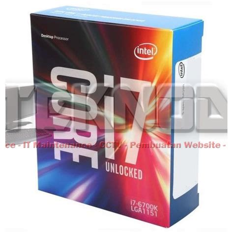 Intel Core i7-6700K 4.0Ghz Up To 4.2Ghz - Cache 8MB Socket LGA 1151 ...
