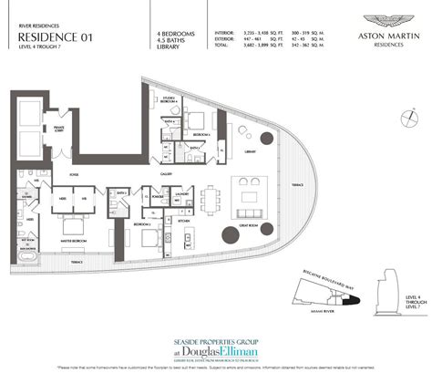 Aston Martin Residences Floor Plans Luxury Waterfront Condos In Miami