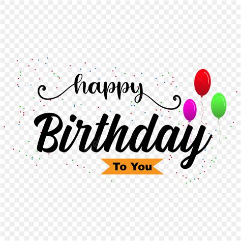 Happy Birthday Wishes Vector Hd Png Images Happy Birthday Wishes With