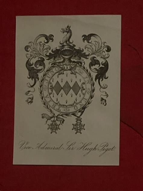 Pigot Vice Admiral Sir Hugh Pigot Bates And Hindmarch