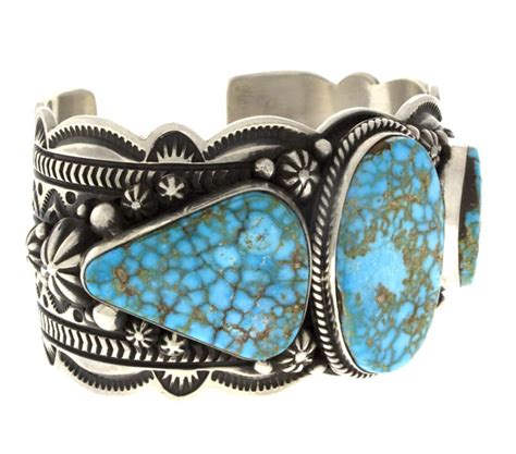 Stone Natural Birdseye Kingman Turquoise Row Bracelet By Happy Piasso