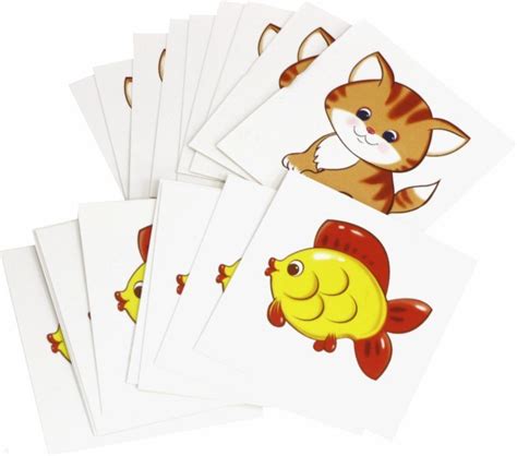 Иллюстрация 1 из 10 для Счетный материал "Котики, рыбки" (набор из 20 ...