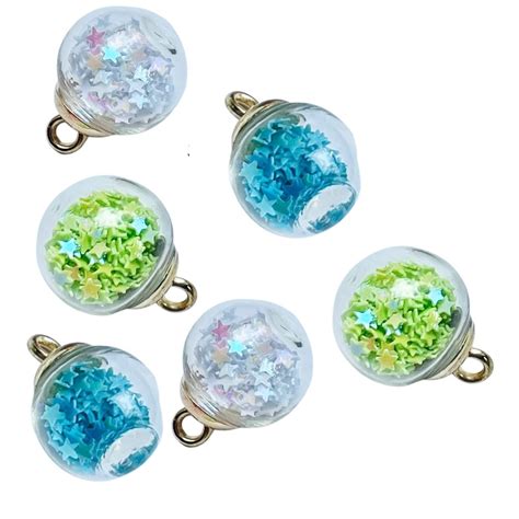 Bubble Ball Charms Under The Sea Novelty Buttons For Sewing And Crafts