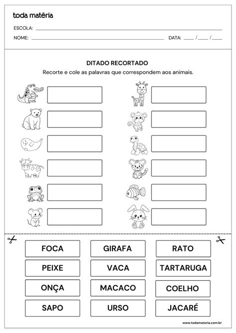 Ditado Recortado
