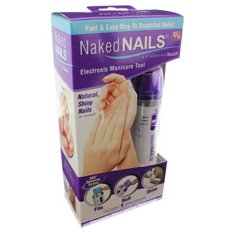 As Seen On TV Naked Nails By Finishing Touch Shop Nail Files At H E B