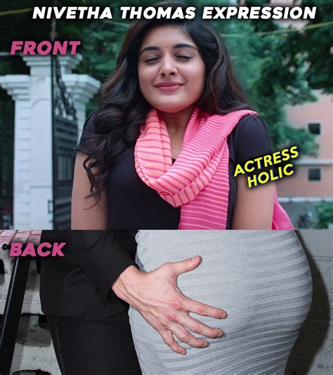 NIvetha Thomas Hot Expression Actress Holic
