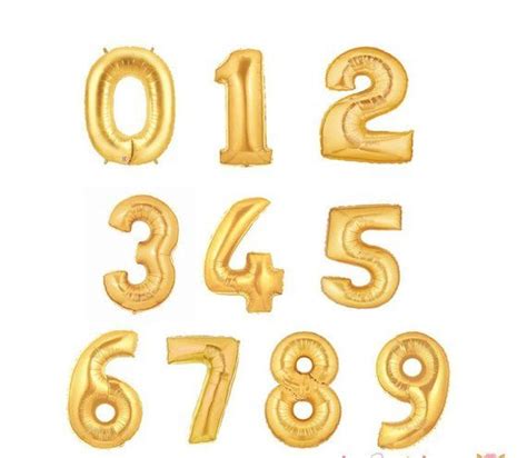 Gold Mylar Number Balloon Mylar Foil Megaloon Etsy Number