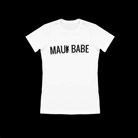 Womens MAUI BABE T Shirt Maui Babe Inc