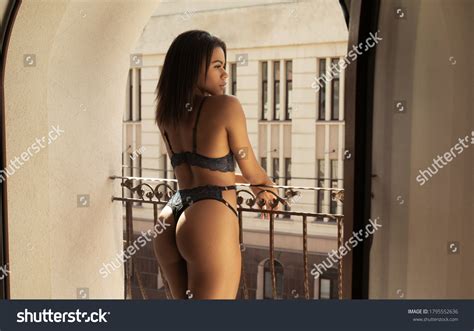 Beautiful Alluring African Woman Sexy Lingerie Stock Photo Shutterstock