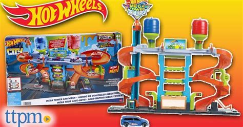 Hot Wheels City Hdp Mega Tower Auto Waschanlage F R Statt