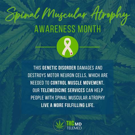 Spinal Muscular Atrophy Awareness Month Thcmd Telemed