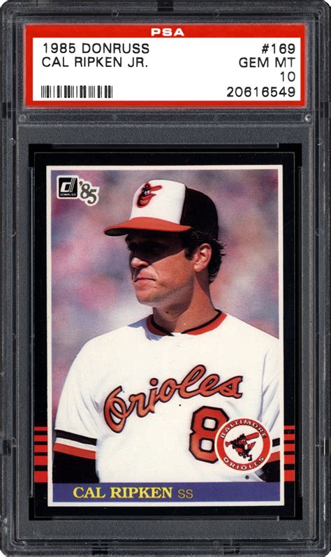 Donruss Cal Ripken Jr Psa Cardfacts