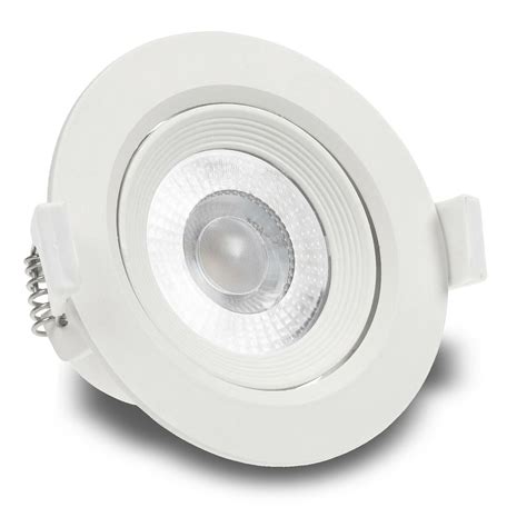 LED Ultra Flach Einbau Strahler Dimmbar 7W 230V Set Spot Leuchte