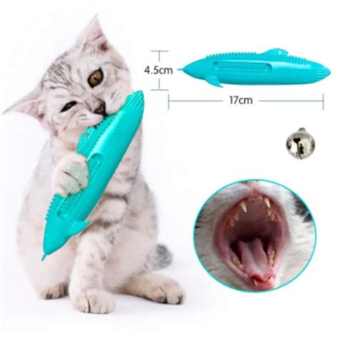 Игрушка для чистки зубов в форме кошки, рыбы, зубная щетка ...