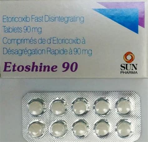 Tablet Etoshine 90 At 269 Stripe Etoricoxib Tablet In Nagpur ID