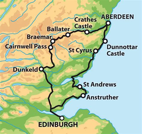 Aberdeen Castles And Coast Heart Of Scotland Tours