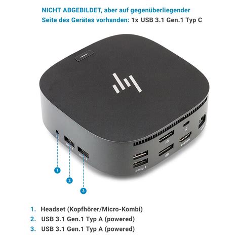 HP 5TW10AA USB-C Dock G5 « Harlander.com Bildergalerie mit vielen ...