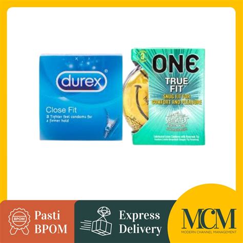 Jual Kondom Durex Close Fit Isi Pcs Kondom One True Fit Isi Pcs