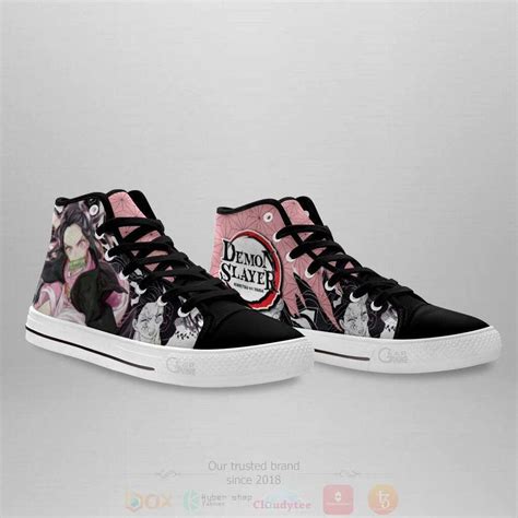 Hot Anime Demon Slayer Kamado Nezuko Canvas High Tops Express Your Unique Style With Boxboxshirt