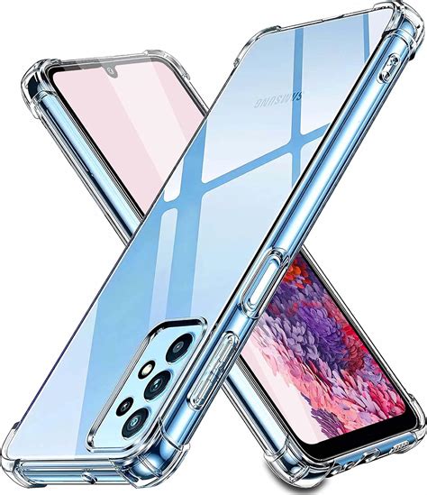 RKINC Coque Pour Samsung Galaxy A13 4G Transparente Absorption Des