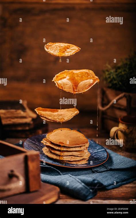 Flying Pancake Hi Res Stock Photography And Images Alamy