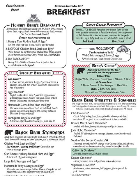 Black bear diner breakfast menu - tondolf