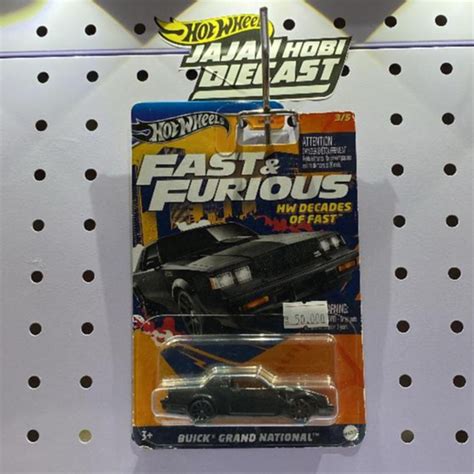 Hot Wheels Fast And Furious Hw Decade Of Fast Buick Grand National Black Shopee Malaysia