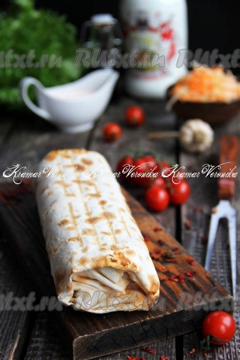 Шаверма с курицей в лаваше в домашних условиях: 18 фото в рецепте