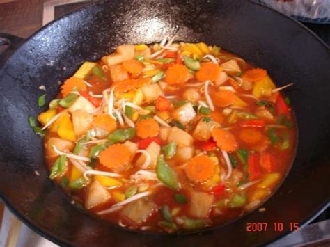 Hühnerfleisch Süß Sauer Rezept Mit Bild Kochbarde