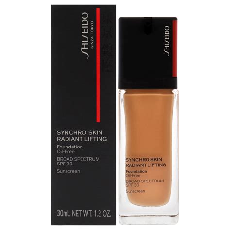 Shiseido Synchro Skin Radiant Lifting Foundation SPF 30 - 410 Sunstone ...