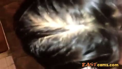 Amateur Pinya Giving Head In Public Bathroom