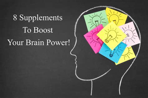 8 Supplements To Boost Your Brain Power!