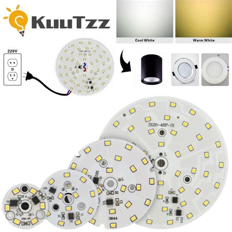 Puce De Budg Taire De Perles De Lampe LED Puce De Lumi Re Ronde