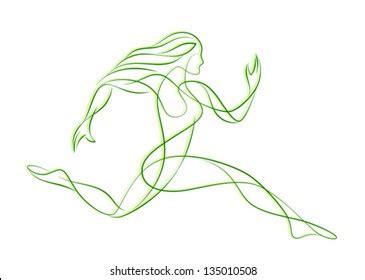 Tree Reminding Naked Womans Body Stock Vector Royalty Free 36727216 Shutterstock