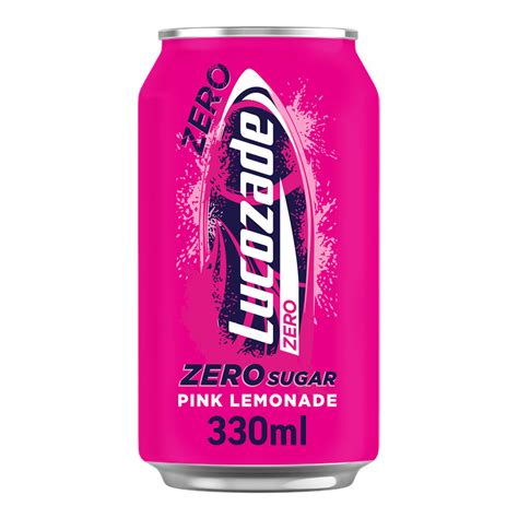 Lucozade Zero Pink Lemonade 330ml Lucozade Iceland Foods