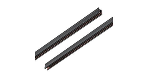 506017 Трек 24V двухконтактный однофазный LINEA 1м ЧЕРНЫЙ