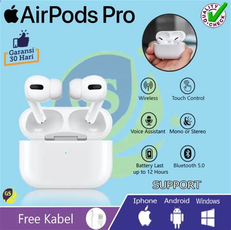 Airpods Pro Airpod Gen Headset Bluetooth Super Clone Premium