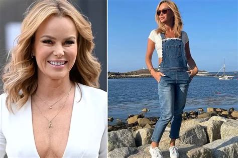 Amanda Holden Parades Famous Figure In Tiny Bikini As She Enjoys Some Fun In The Sun Daily Star