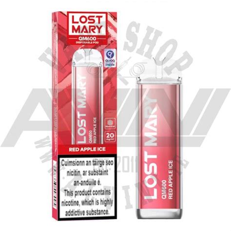 Red Apple Ice Lost Mary Qm Disposable Vape Ireland Limerick