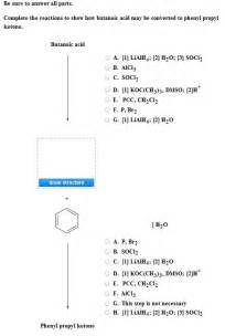 Solved Complete the reactions to show how butanoic acid may | Chegg.com
