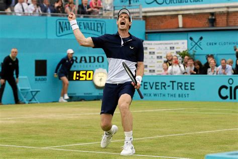 Andy Murray Trinkpause Emmye Sheryl