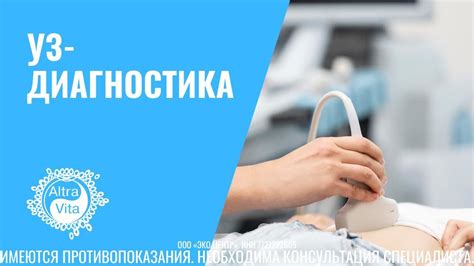УЗ-диагностика в клинике "АльтраВита" - YouTube