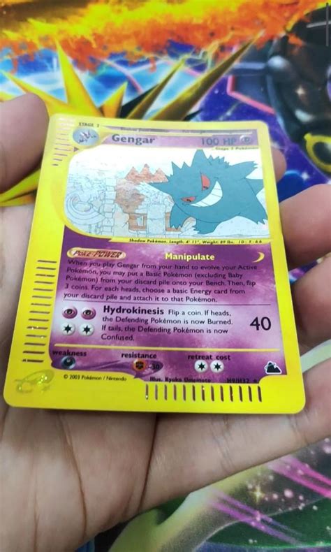 Skyridge Gengar Holo Pokemon Card Hobbies Toys Memorabilia